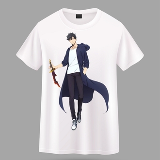 Anime Baskılı Oversize Tişört