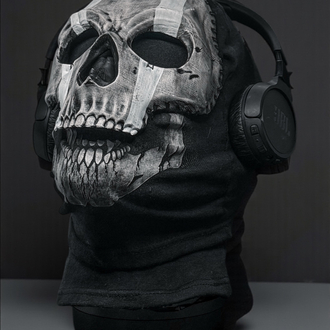 Ghost Jawbone Mask Model 2