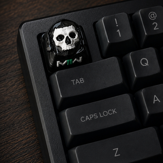 CoD Ghost Mask Keycap