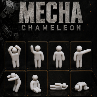 Mecha Chameleon 8’li Figür Seti