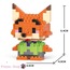 Zootopia Nick Wilde Blok Seti