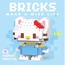 Hello Kitty Bricks Blok Seti - MAVI