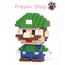 Super Mario Luigi Bricks Blok Seti