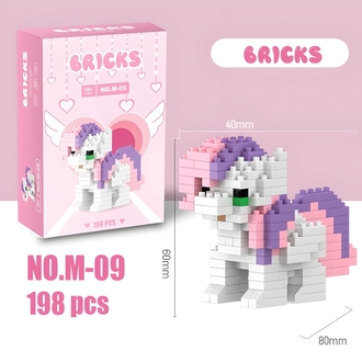 My little pony Rarity bricks lego