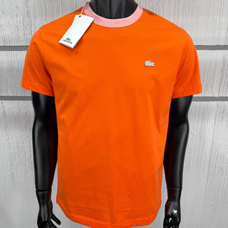 Lacoste Erkek Regular Fit Oranj Tişört