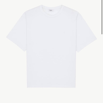 YSL Erkek Regular Fit Beyaz Tişört