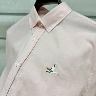 Beymen Pembe Keten Gömlek