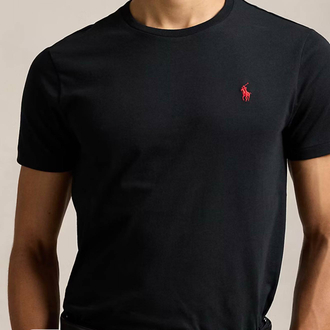 Polo Ralph Lauren Erkek Regular Fit Siyah Tişört
