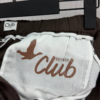 Beymen Erkek Regular Fit Kahverengi Ham Keten Pantolon