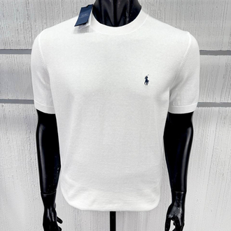 Polo Ralph Lauren Erkek Regular Fit Beyaz Triko Tişört