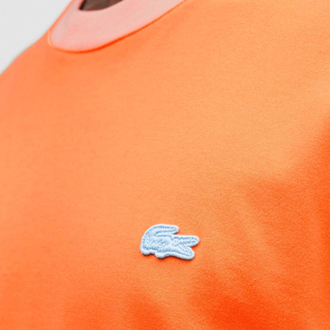 Lacoste Erkek Regular Fit Oranj Tişört