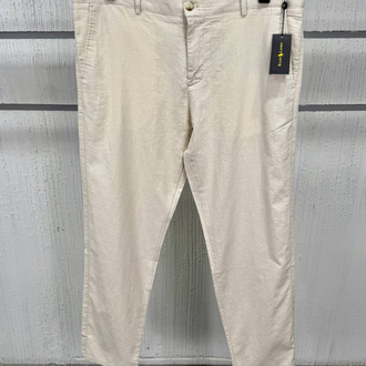 Polo Ralph Lauren Erkek Regular Fit Taş Ham Keten Pantolon