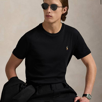 Polo Ralph Lauren Erkek Regular Fit Siyah Tişört