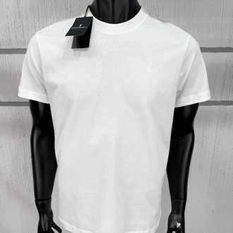 YSL Erkek Regular Fit Beyaz Tişört