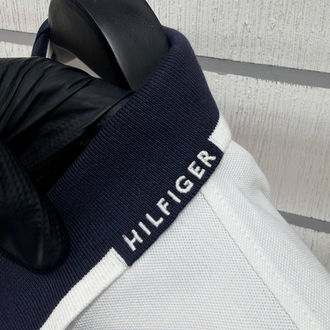 Tommy Hilfiger Erkek Regular Fit Beyaz Polo Yaka Tişört