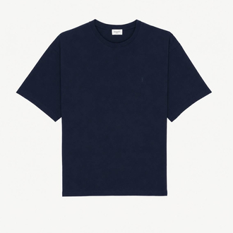 YSL Erkek Regular Fit Lacivert Tişört
