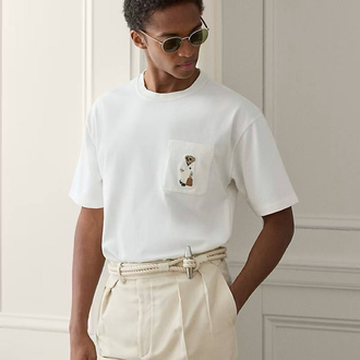 Polo Ralph Lauren Erkek Regular Fit Beyaz Tişört