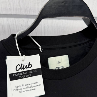 Beymen Erkek Regular Fit Siyah Tişört