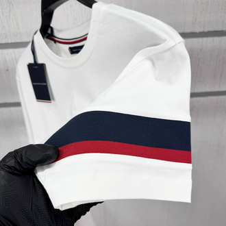 Tommy Erkek Regular Fit Beyaz Tişört