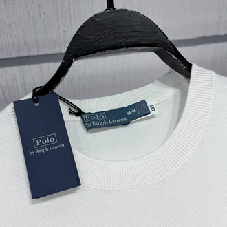 Polo Ralph Lauren Erkek Regular Fit Beyaz Triko Tişört