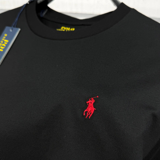 Polo Ralph Lauren Erkek Regular Fit Siyah Tişört