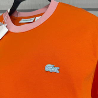 Lacoste Erkek Regular Fit Oranj Tişört