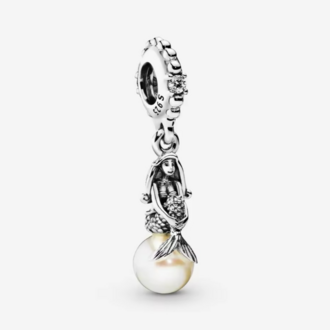 925 Ayar Gümüş Işıltılı Ariel Sallantılı Charm