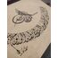 Surah As-Saffat 143-144 ~ İslamic Calligraphy Wall Art ~ Stylish Home Design Original Decoration