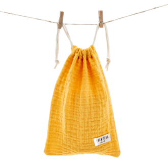 From Pera Sarı Renk %100 Pamuk 5’li Müslin Bebek Hediye Seti – Oeko-Tex® Sertifikalı