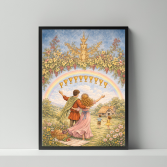 Tarot Posterli Çerçeve
