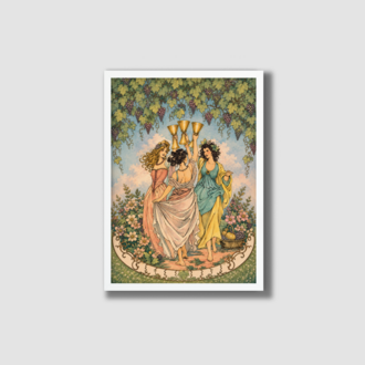Tarot Posterli Çerçeve