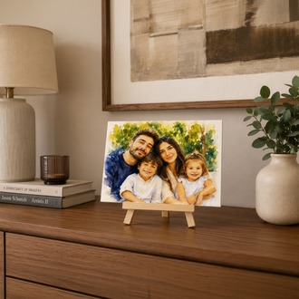 Suluboya Fotoğraf Baskısı