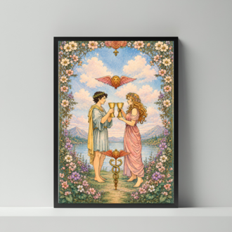 Tarot Posterli Çerçeve