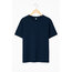 Oversize Tişört Erkek Kısa Kollu lacivert