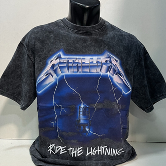 Metallica - Ride The Lightning Retro T-Shirt (Oversize)