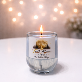 Cam Bardak Soya Mum-Jel Mum  – El Yapımı
