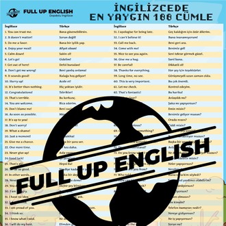 İngilizcede En Yaygın 3000 Kelime/E-Kitap-En Yaygın 100 Cümle Posteri Hediyeli!