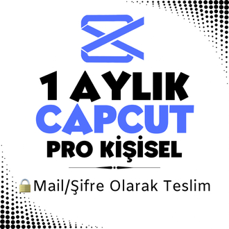 CapCut PRO | 1 Aylık Kullanım | ⭐️Kişisel Hesap