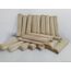 500 adet 60 cm HASIR RENGİ KAĞIT PİPET
