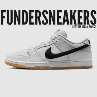 Nike SB Outfits Its Latest Dunk Low “White/Black” With Gum Bottoms
