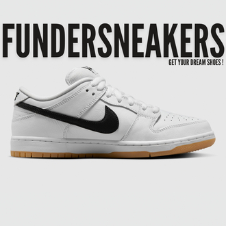 Nike SB Outfits Its Latest Dunk Low “White/Black” With Gum Bottoms