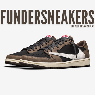 Travis Scott x Air Jordan 1 Low Dark Mocha