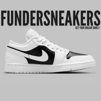 Air Jordan 1 Low White Black