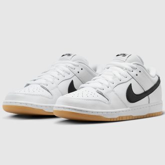 Nike SB Outfits Its Latest Dunk Low “White/Black” With Gum Bottoms