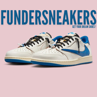 Nike Travis Scott Fragment Jordan 1 Low 2025