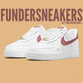 Nike Air Force 1 07 Essential White Rust Pink
