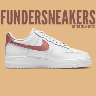 Nike Air Force 1 07 Essential White Rust Pink