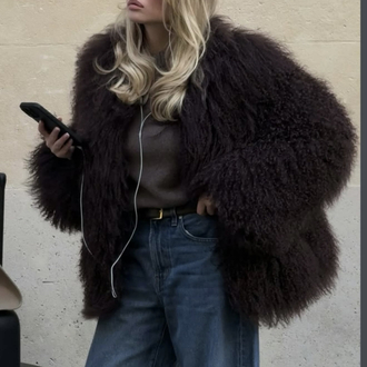 Charlotte shearling coat