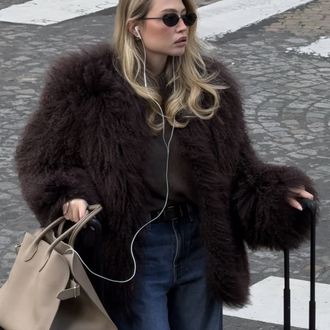 Charlotte shearling coat