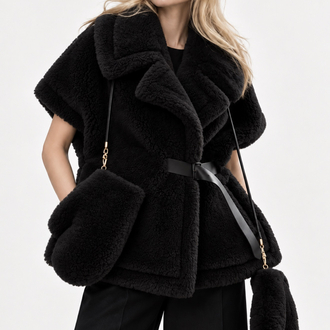 Max Fur Vest And Gloves